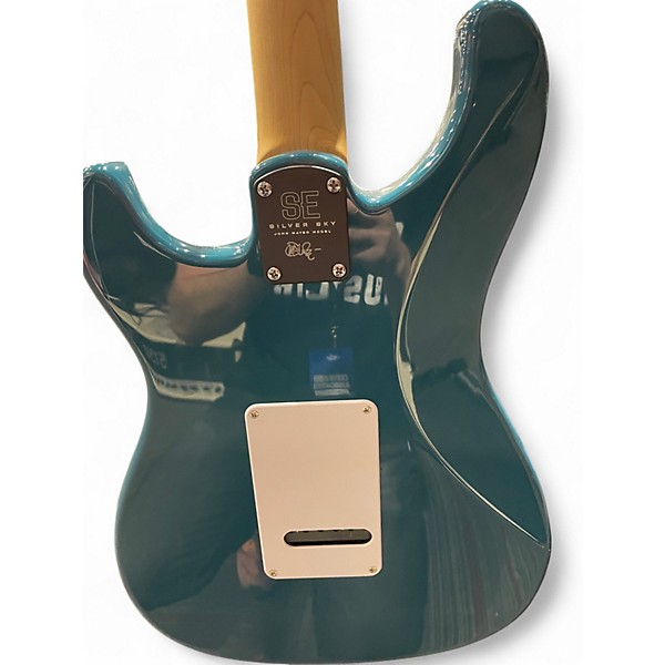 Used PRS SE Silver Sky Blue Solid Body Electric Guitar