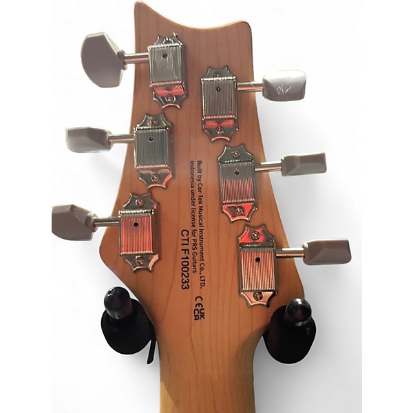 Used PRS SE Silver Sky Blue Solid Body Electric Guitar