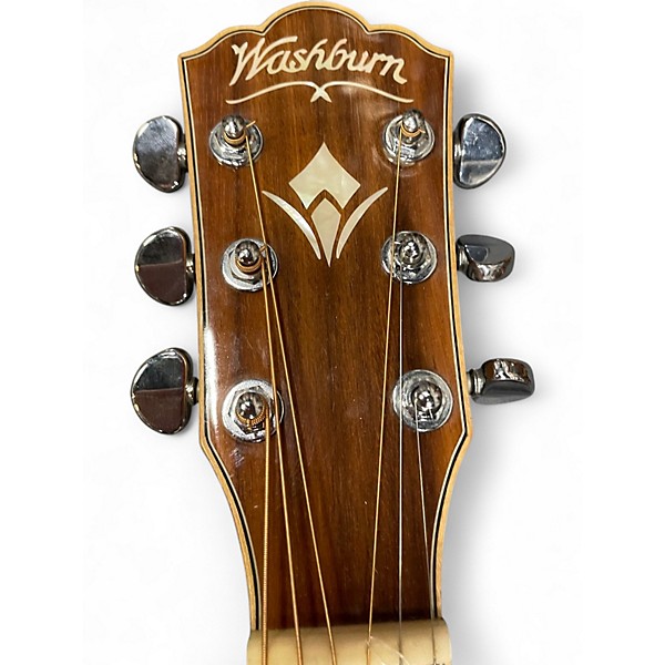 Used Washburn wg16s Natural Acoustic Guitar