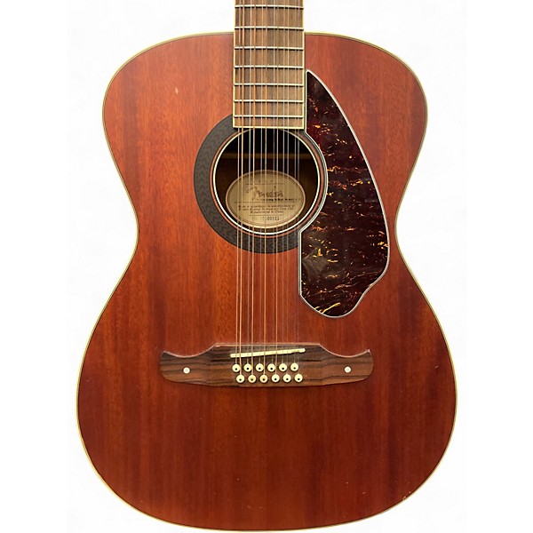 Used Fender Tim Armstrong Hellcat 12 Natural 12 String Acoustic Electric Guitar