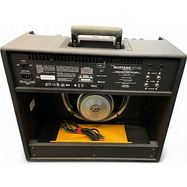 Used Fender Mustang GT 100 100W 1x12 Guitar Combo Amp