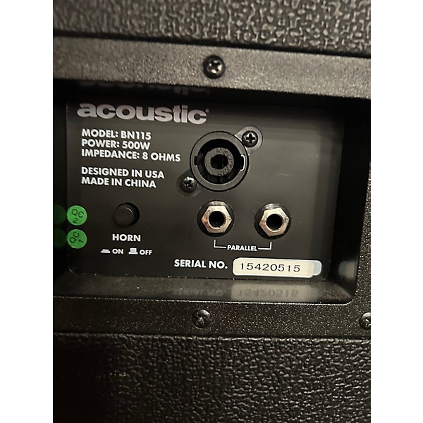 Used Accoustic BN115 Guitar Cabinet