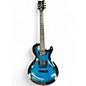 Used Diamond Guitars LTF Bolero Limited Flame Trans Blue Solid Body Electric Guitar thumbnail