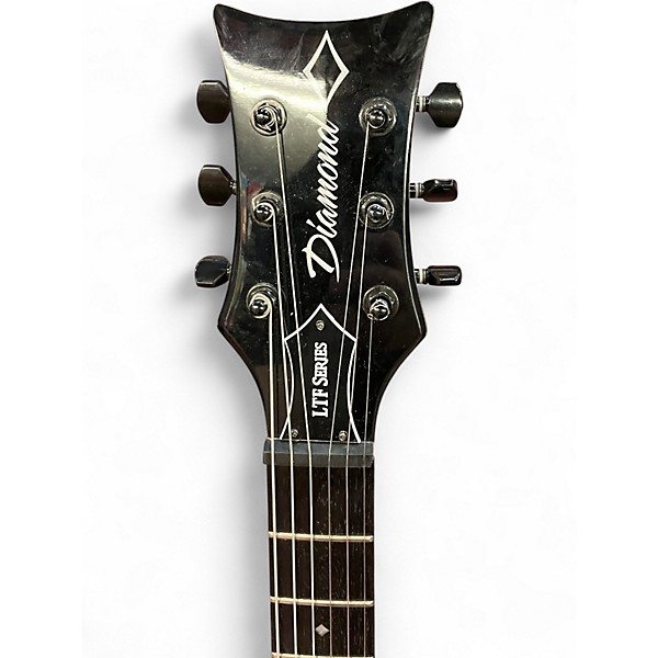 Used Diamond Guitars LTF Bolero Limited Flame Trans Blue Solid Body Electric Guitar