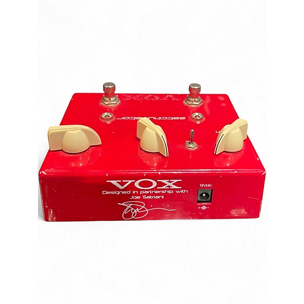 Used VOX JSDS Joe Satriani Satchurator Distortion Effect Pedal