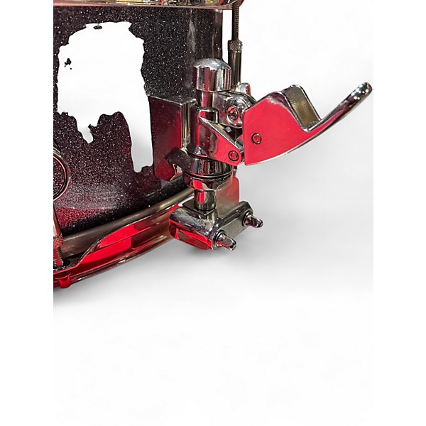 Used ddrum 14.25in Reflex Series Snare Silver Sparkle Drum