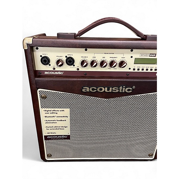 Used Acoustic A40 40W Acoustic Guitar Combo Amp