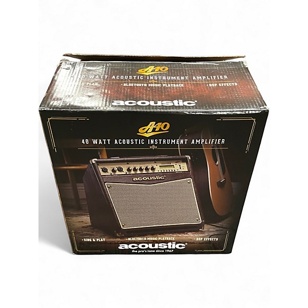 Used Acoustic A40 40W Acoustic Guitar Combo Amp