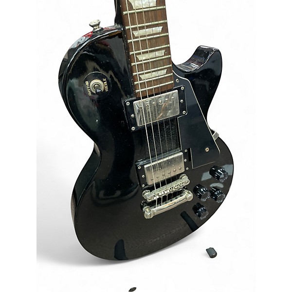 Used Epiphone Les Paul Studio Ebony Solid Body Electric Guitar