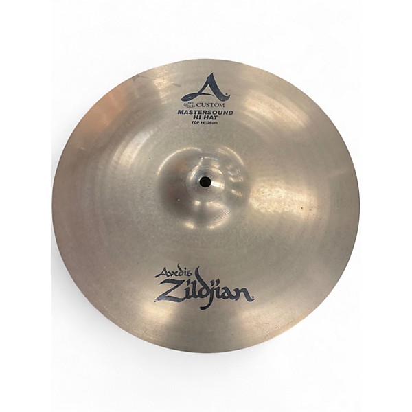 Used Zildjian 14in A Mastersound Hi Hat Pair Cymbal