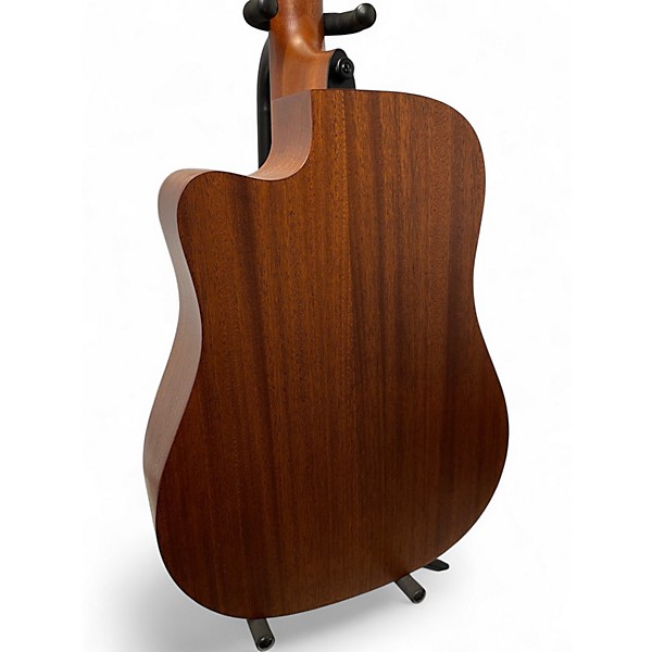 Used Lag Guitars THV10DCE Natural Acoustic Electric Guitar