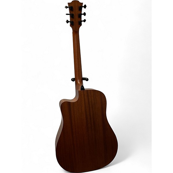 Used Lag Guitars THV10DCE Natural Acoustic Electric Guitar