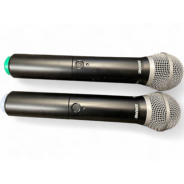 Used Shure BLX288 PG58 H10 Handheld Wireless System