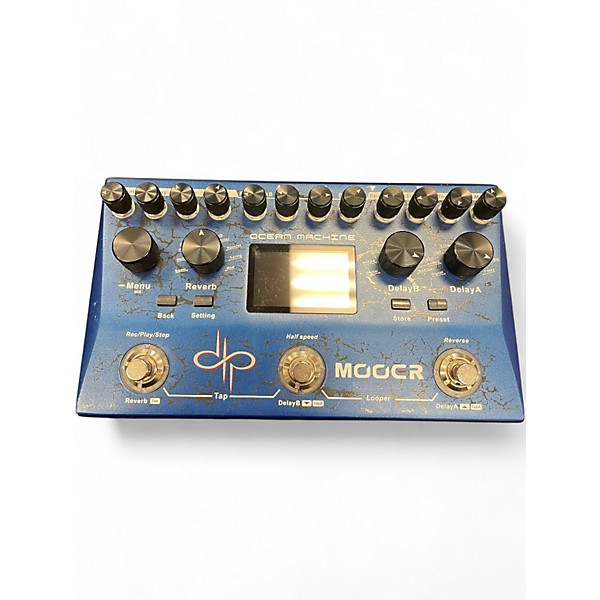 Used Mooer ocean machine Effect Pedal