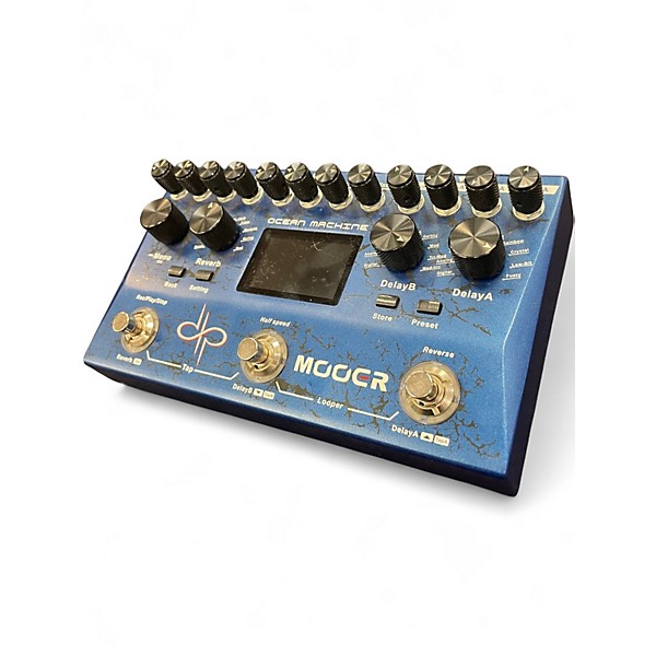 Used Mooer ocean machine Effect Pedal