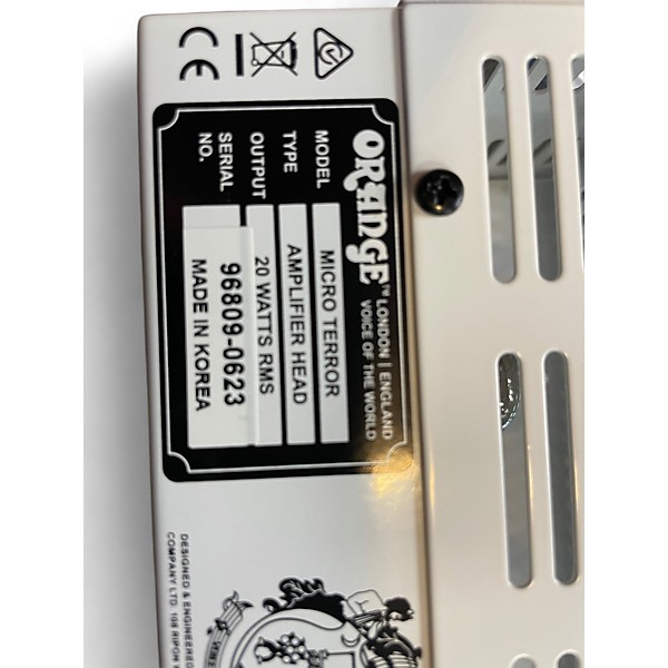 Used Orange Amplifiers MT20 Micro Terror 20W Tube Guitar Amp Head