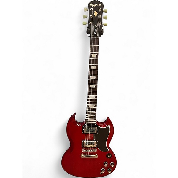 Used Epiphone SG Pro Cherry Solid Body Electric Guitar