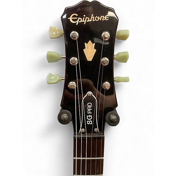 Used Epiphone SG Pro Cherry Solid Body Electric Guitar