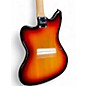 Used Squier AFFINITY SERIES JAGUAR 3 Color Sunburst Solid Body Electric Guitar