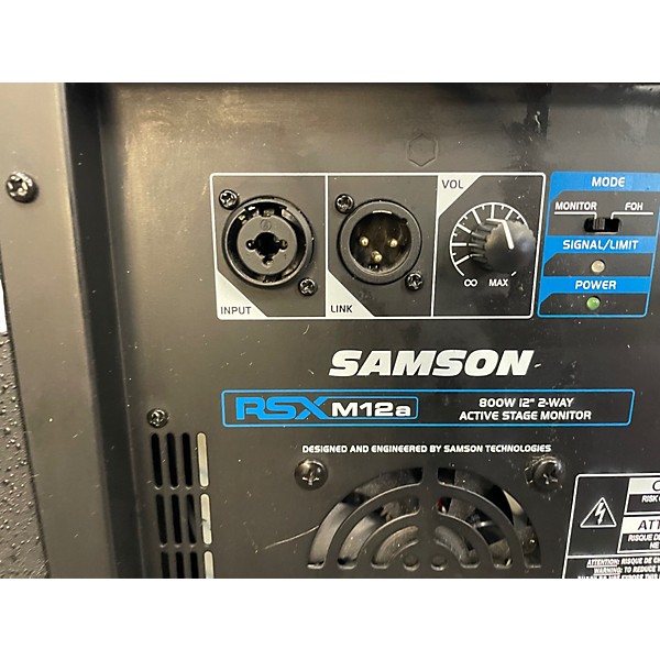 Used Samson RSX M12A Powered Monitor