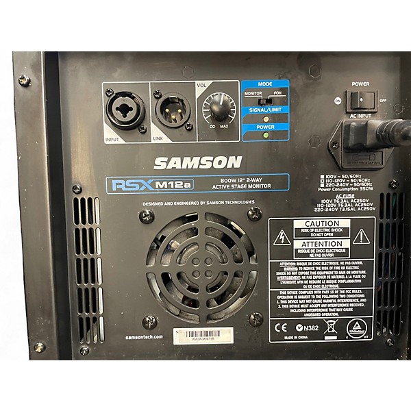 Used Samson RSX M12A Powered Monitor