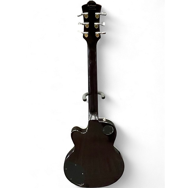 Used DeArmond M75 Brown Sunburst Solid Body Electric Guitar