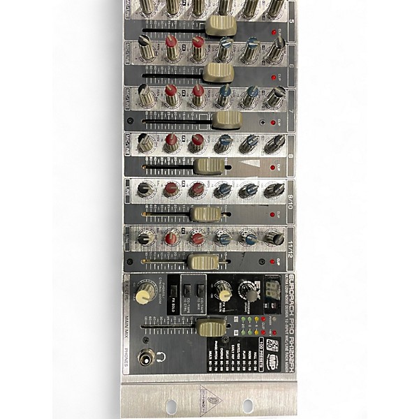 Used Behringer EURORACK PRO RX1202FX Unpowered Mixer