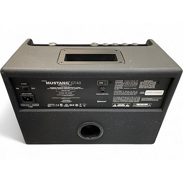 Used Fender GT40 Guitar Combo Amp