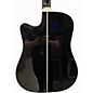 Used Takamine EF381 Black 12 String Acoustic Electric Guitar
