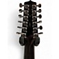 Used Takamine EF381 Black 12 String Acoustic Electric Guitar