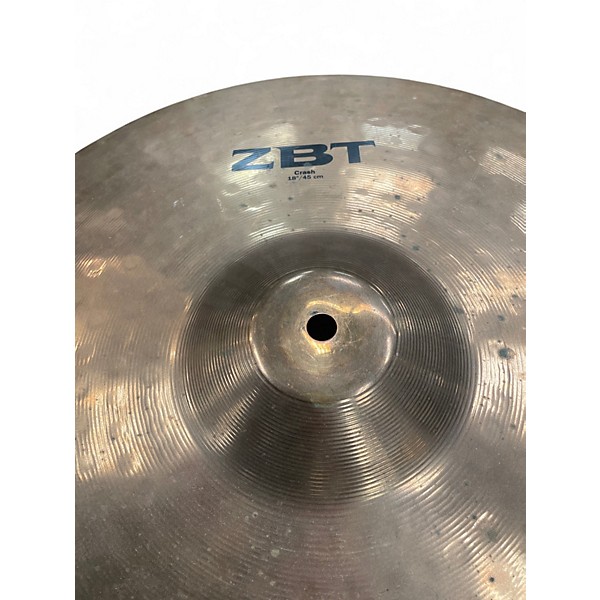 Used Zildjian 18in ZBT Crash Ride Cymbal