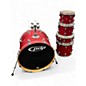 Used PDP by DW 5 Piece SPECTRUM Cherry Stain Drum Kit thumbnail