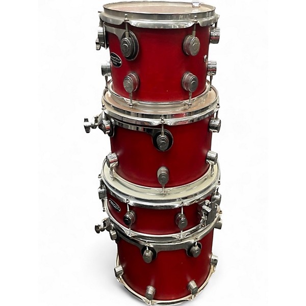 Used PDP by DW 5 Piece SPECTRUM Cherry Stain Drum Kit
