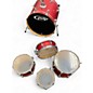 Used PDP by DW 5 Piece SPECTRUM Cherry Stain Drum Kit