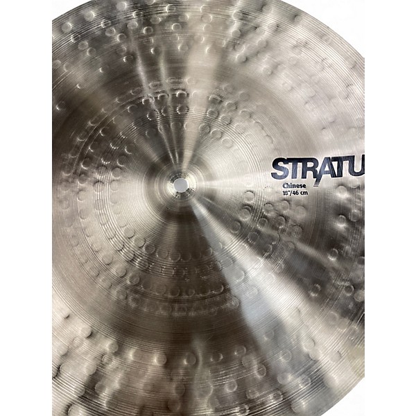 Used SABIAN 18in Stratus  Cymbal