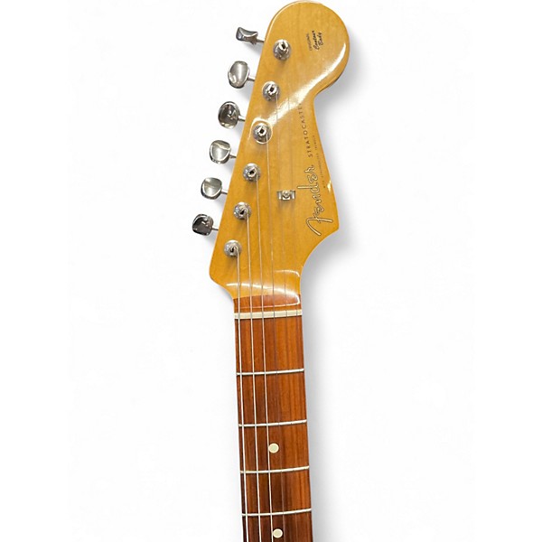 Used Fender Jimi Hendrix Monterey Stratocaster Olympic White Solid Body Electric Guitar