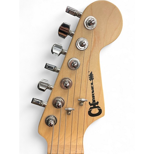 Used Charvel San Dimas Style 1 HSS Pearl White Solid Body Electric Guitar