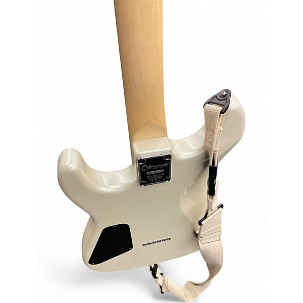 Used Charvel San Dimas Style 1 HSS Pearl White Solid Body Electric Guitar