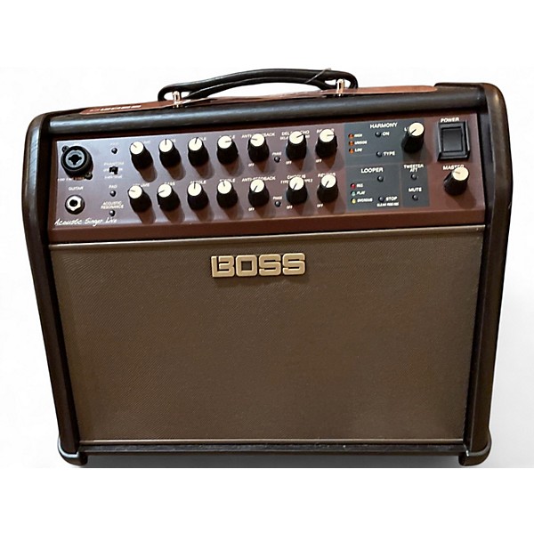 Used BOSS ACS-LIVE Acoustic Guitar Combo Amp