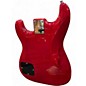 Used Squier Paranormal stratosonic Red Solid Body Electric Guitar