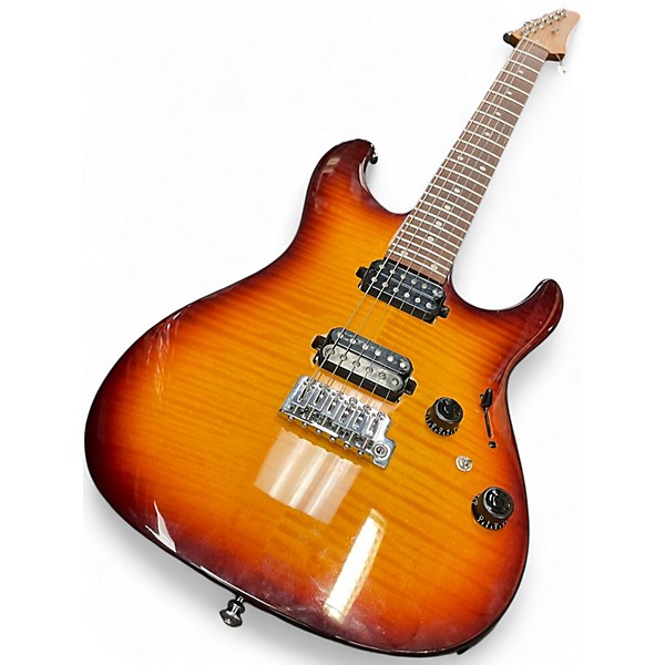 Used Ibanez AZ24S1F Violin Sunburst Solid Body Electric Guitar