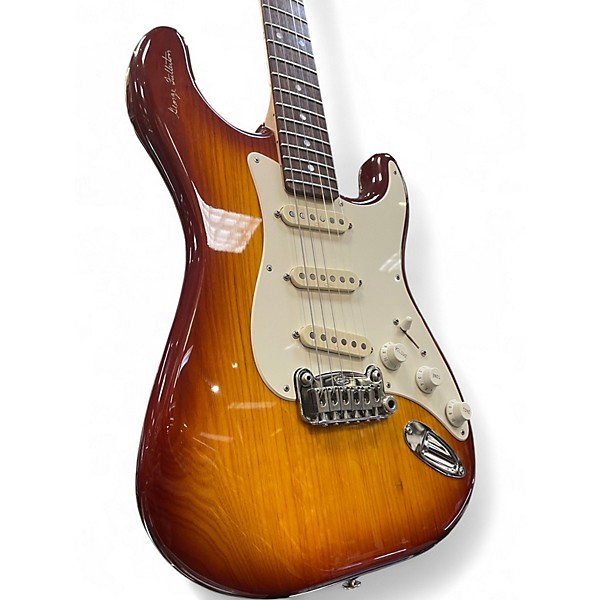 Used G&L George Fullerton Signature Vintage Sunburst Solid Body Electric Guitar