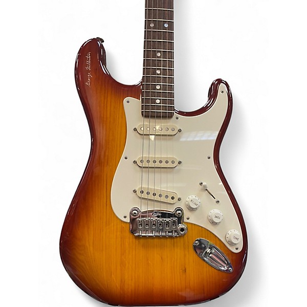Used G&L George Fullerton Signature Vintage Sunburst Solid Body Electric Guitar