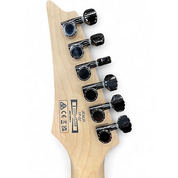 Used Ibanez JEMJR Black Solid Body Electric Guitar