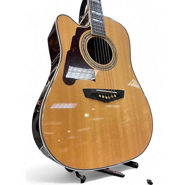 Used D'Angelico DAA500 Natural Acoustic Electric Guitar