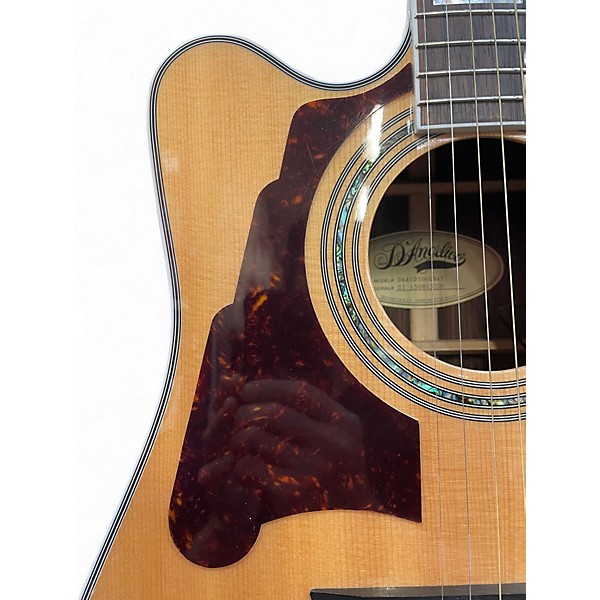 Used D'Angelico DAA500 Natural Acoustic Electric Guitar