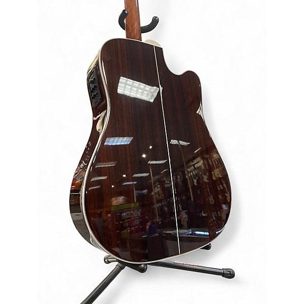 Used D'Angelico DAA500 Natural Acoustic Electric Guitar