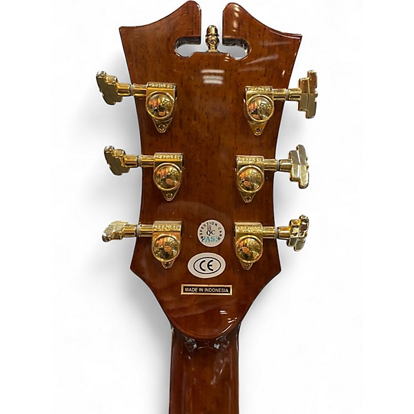 Used D'Angelico DAA500 Natural Acoustic Electric Guitar