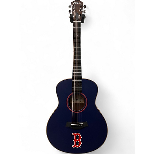 Used Taylor GS Mini MLB Boston Red Sox Blue Acoustic Guitar