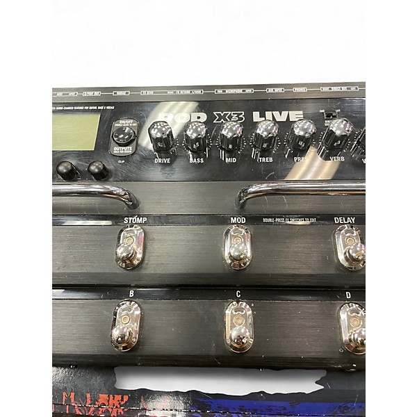 Used Line 6 Pod X3 Live Amp Modeler Effect Processor
